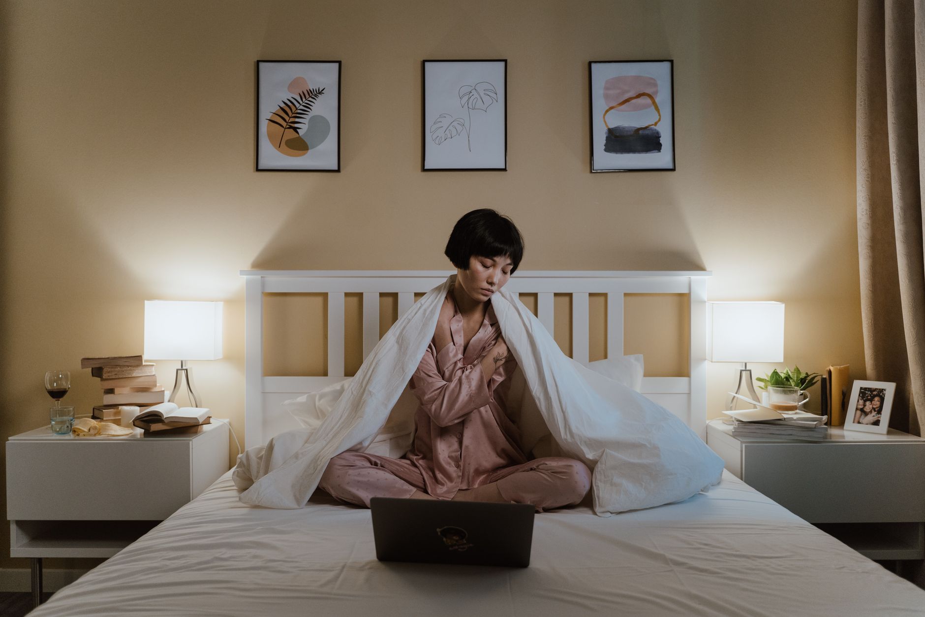 Ambiente íntimo de boudoir