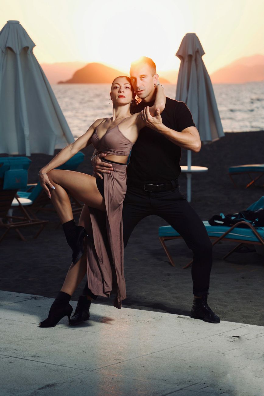 Pareja abrazada